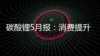 碳酸鋰5月報(bào)：消費(fèi)提升 進(jìn)口依賴度降至最低