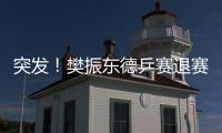 突發(fā)！樊振東德乒賽退賽 或無緣4月爭世界NO.1