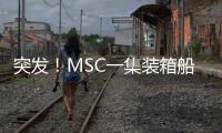 突發！MSC一集裝箱船被扣留在海上；另一集裝箱船10個貨柜掉落海中