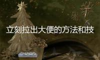 立刻拉出大便的方法和技巧