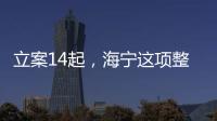 立案14起，海寧這項整治動真格！