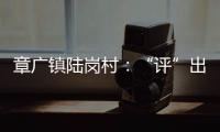 章廣鎮陸崗村：“評”出文明風，“議”出正能量_