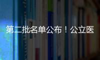 第二批名單公布！公立醫院綜合改革國家級示范城市