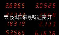 第七批國采最新進展 開標在即