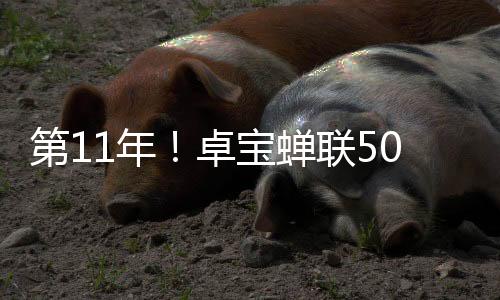 第11年！卓寶蟬聯500強房企首 選供應商！