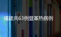 福建共63例登革熱病例 無重癥及死亡病例
