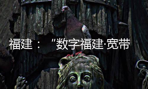 福建：“數字福建·寬帶工程”啟動實施