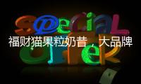 福財貓果粒奶昔，大品牌，利潤高，“錢”力無限！