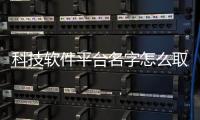 科技軟件平臺名字怎么取與科技軟件平臺名字的原因