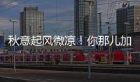 秋意起風微涼！你那兒加入秋日“群聊”了嗎