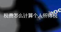 稅費怎么計算個人所得稅（稅費怎么計算）