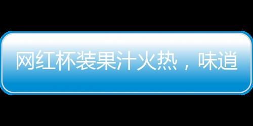 網紅杯裝果汁火熱，味逍遙杯裝果汁緊跟趨勢，實力征得消費者信賴！