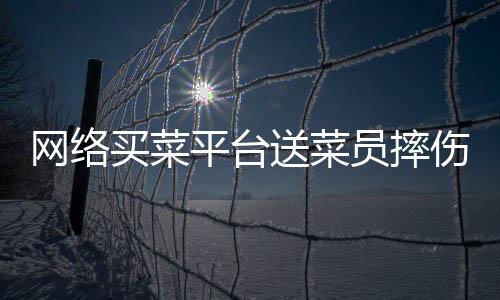 網(wǎng)絡(luò)買菜平臺(tái)送菜員摔傷，向誰(shuí)主張工傷待遇？