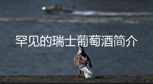 罕見的瑞士葡萄酒簡介