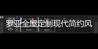 羅亞全屋定制現代簡約風格序影系列構筑優雅人居