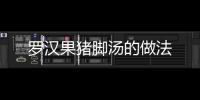 羅漢果豬腳湯的做法