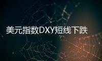 美元指數(shù)DXY短線下跌近20點