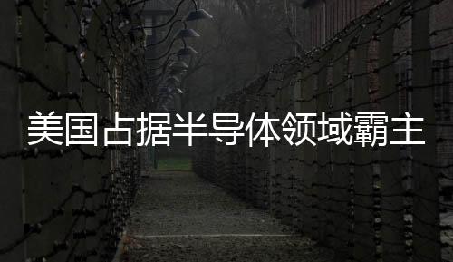 美國占據(jù)半導(dǎo)體領(lǐng)域霸主位置！歐盟管宣發(fā)展自身半導(dǎo)體產(chǎn)業(yè) !