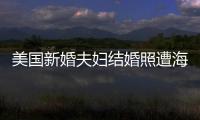 美國(guó)新婚夫婦結(jié)婚照遭海豚搶鏡 如同電影浪漫場(chǎng)景