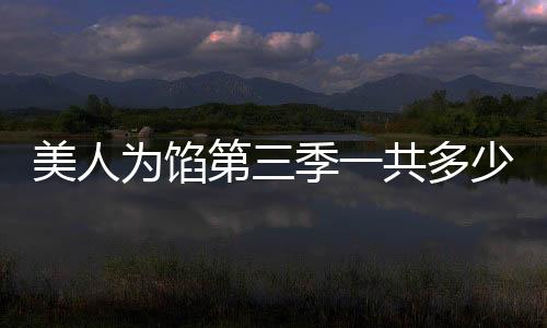 美人為餡第三季一共多少集