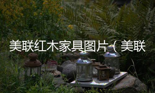 美聯(lián)紅木家具圖片（美聯(lián)紅木）