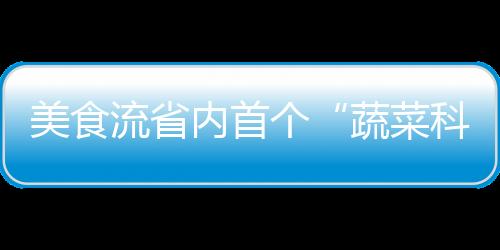美食流省內(nèi)首個“蔬菜科技小院”落戶湘江新區(qū)