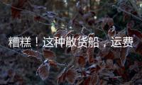 糟糕！這種散貨船，運(yùn)費(fèi)遭遇2019年來最大周跌幅！