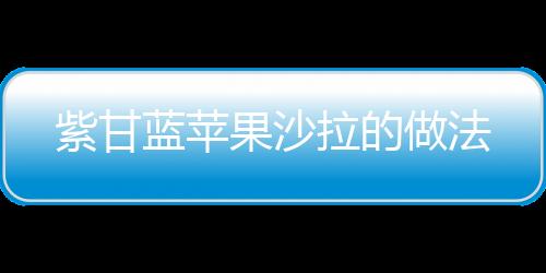 紫甘藍蘋果沙拉的做法