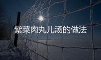 紫菜肉丸兒湯的做法