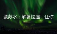 紫蘇水：解暑祛濕，讓你夏日清爽飲