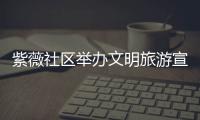 紫薇社區(qū)舉辦文明旅游宣傳活動(dòng)_