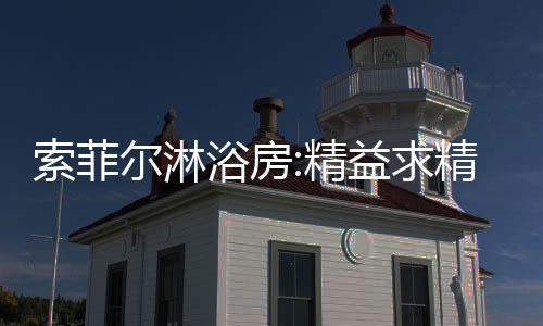 索菲爾淋浴房:精益求精,讓您奢享健康的淋浴生活!