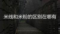 米線和米粉的區(qū)別在哪有圖片嗎（米線和米粉的區(qū)別圖片）
