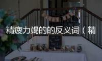 精疲力竭的的反義詞（精疲力竭的反義詞）