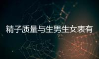 精子質(zhì)量與生男生女表有關(guān)系嗎