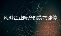 純堿企業(yè)降產(chǎn)能貨物漲停！玻璃主力大漲逾3%,期貨知識