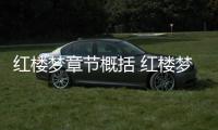 紅樓夢章節概括 紅樓夢章節怎么概括