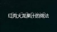 紅肉火龍果汁的做法