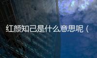 紅顏知己是什么意思呢（紅顏知已是什么意思）