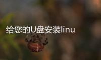 給您的U盤安裝linux