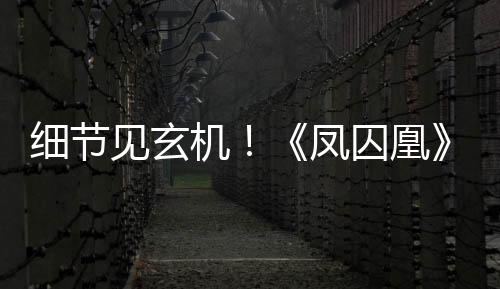 細節見玄機！《鳳囚凰》宋魏關聯暗藏深意