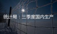 統計局：三季度國內生產總值同比增長6.8%