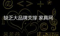 缺乏大品牌支撐 家具網絡定制漸行漸遠