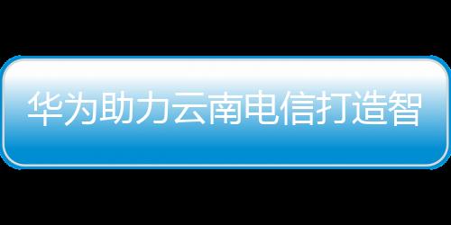 華為助力云南電信打造智能化兩亞信息大通道
