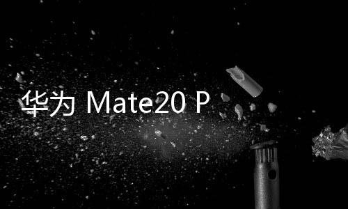 華為 Mate20 Pro一鍵刷機(jī)教程，快速獲取Root權(quán)限