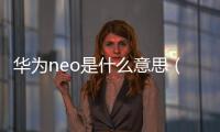 華為neo是什么意思（neo是什么意思）