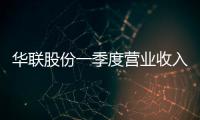 華聯股份一季度營業收入同比增長37.56%至3.69億元