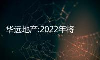 華遠地產:2022年將提供凈額不超過15億元財務資助