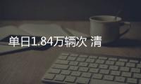 單日1.84萬輛次 清明節前港珠澳大橋車流創新高
