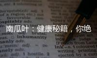南瓜葉：健康秘籍，你絕對想不到的好處！